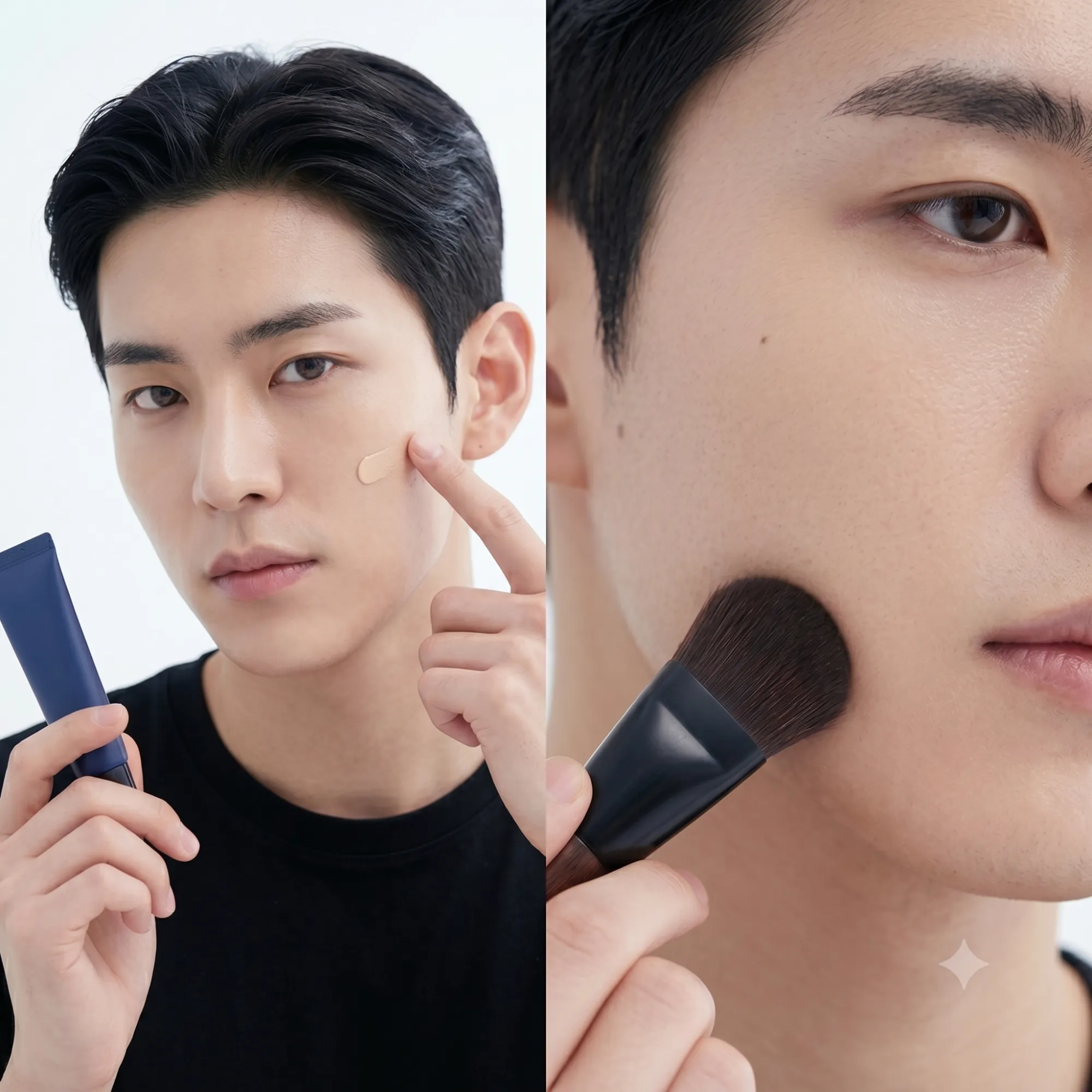 직접 손으로 익히는 반반 메이크업 실습